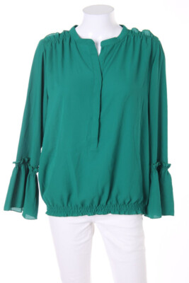 ashley brooke Blouse Frills Volants D 38 dark green