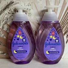2-Pack Johnson  s  Bedtime Bath  No More Tears 13.6 fl oz Each