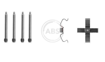A.B.S. 1266Q Accessory Kit, disc brake pad for ,CHEVROLET,OPEL,SAAB,VAUXHALL