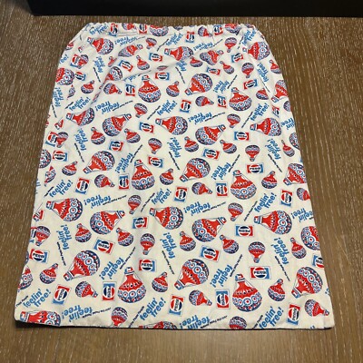 VTG 1970'S PEPSI JOIN THE PEPSI PEOPLE FEELIN' FREE DRAW STRING BAG RARE!!