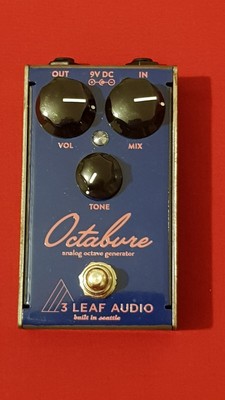 3Leaf Audio Octabvre Mini Analog Octaver - Mint With Older model 