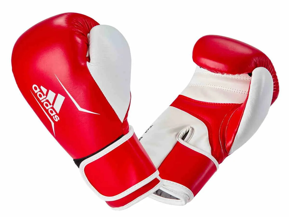 ADIDAS WAKO Approved Kickboxing Fight Gloves, Cowhide Cuir Leather