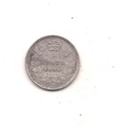1891 Canada Silver Five Cent--Very Strong Hair Details !! — photo 1