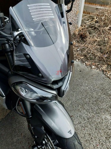 Puig Sport Clear Windshield Triumph Street Triple 765 S/R / Rs 2020 - 2022 - Picture 7 of 8