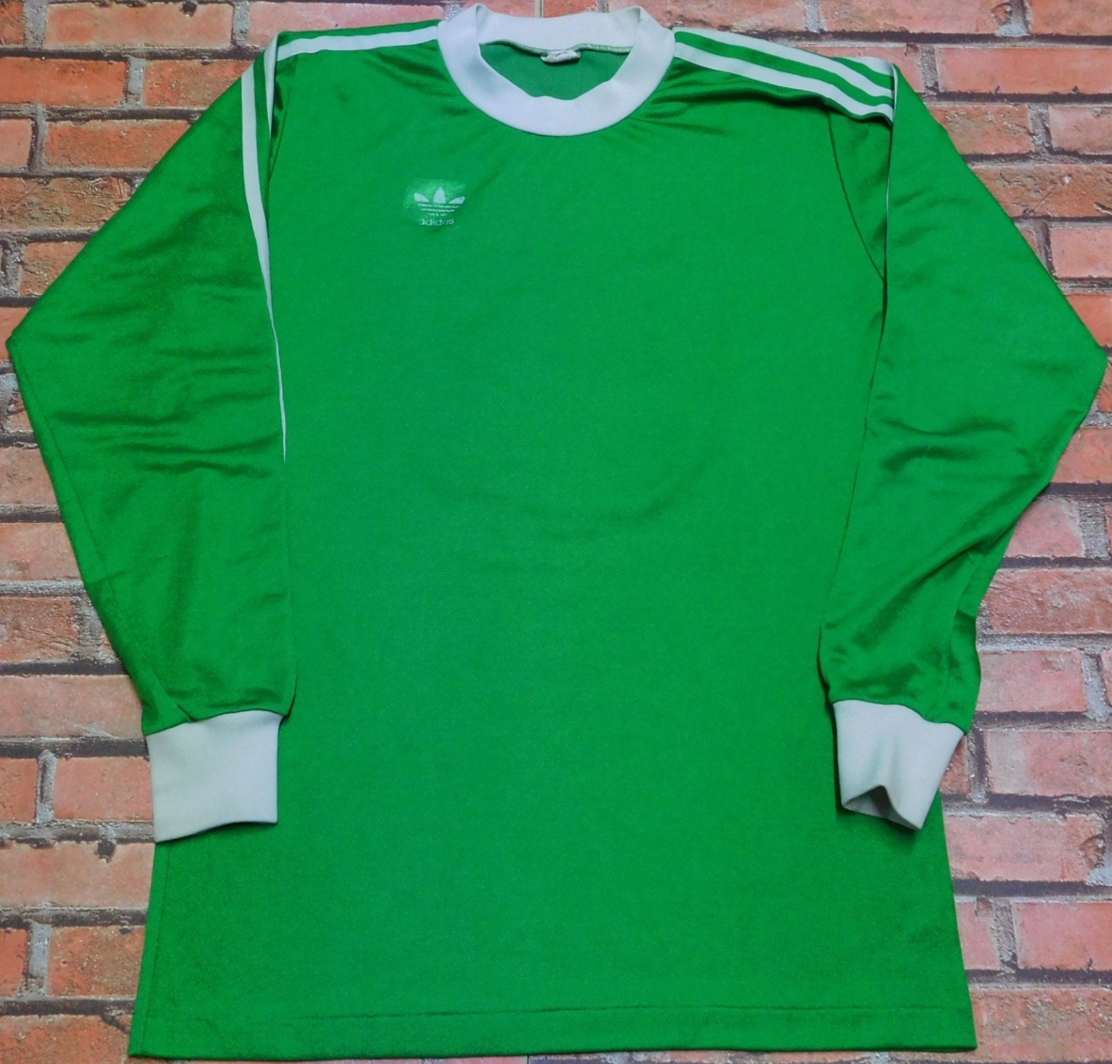 ADIDAS TREFOIL Vintage West Germany Soccer Jersey Shirt Only Size 5/6