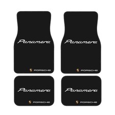 4 Piece Porsche Car Front Rear Floor Mat Set Non-slip Carpet Mats 4 Piece Porsche Car Front Rear Floor Mat Set Non-slip Carpet Mats
