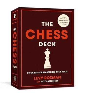 The Chess Deck: 50 Cards for Mastering..., Rozman, Levy