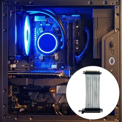 Advanced PCIE Gen 5 X16 Risers Cable Enhances Airflows 270°Angle for 217e NZXTH1