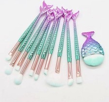 Makeup Brush Set 11Pcs Eye Makeup Brushes Eyeshadow Concealer Eyeliner Brow B...