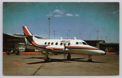 Vintage Air US Handley Page Jetstream 3 Turboprop Aircraft Postcard