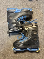 Razors Genesys aggressive inline skates with Aragon 4 cuffs Size 8