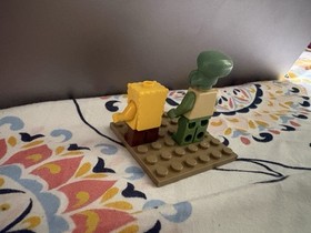 LEGO Squidward And SpongeBob Minifigure 3834 Bikini Bottom