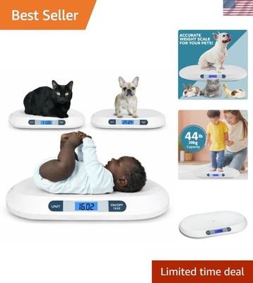 Digital Baby & Pet Scale   Infant and Small Animal Weighing Scale for Newborn...