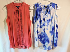Vera Wang 2 Top Bundle, Size XS, Sleeveless