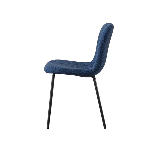 2/4/6Pcs Soft Fabric Dining Chairs with Upholstered Seat and Metal Legs-Bella - 第 12/98 張圖片