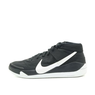 Nike Herren Air Zoom Sneaker Schwarz Weiß Basketball Basketballschuhe EU 50.5