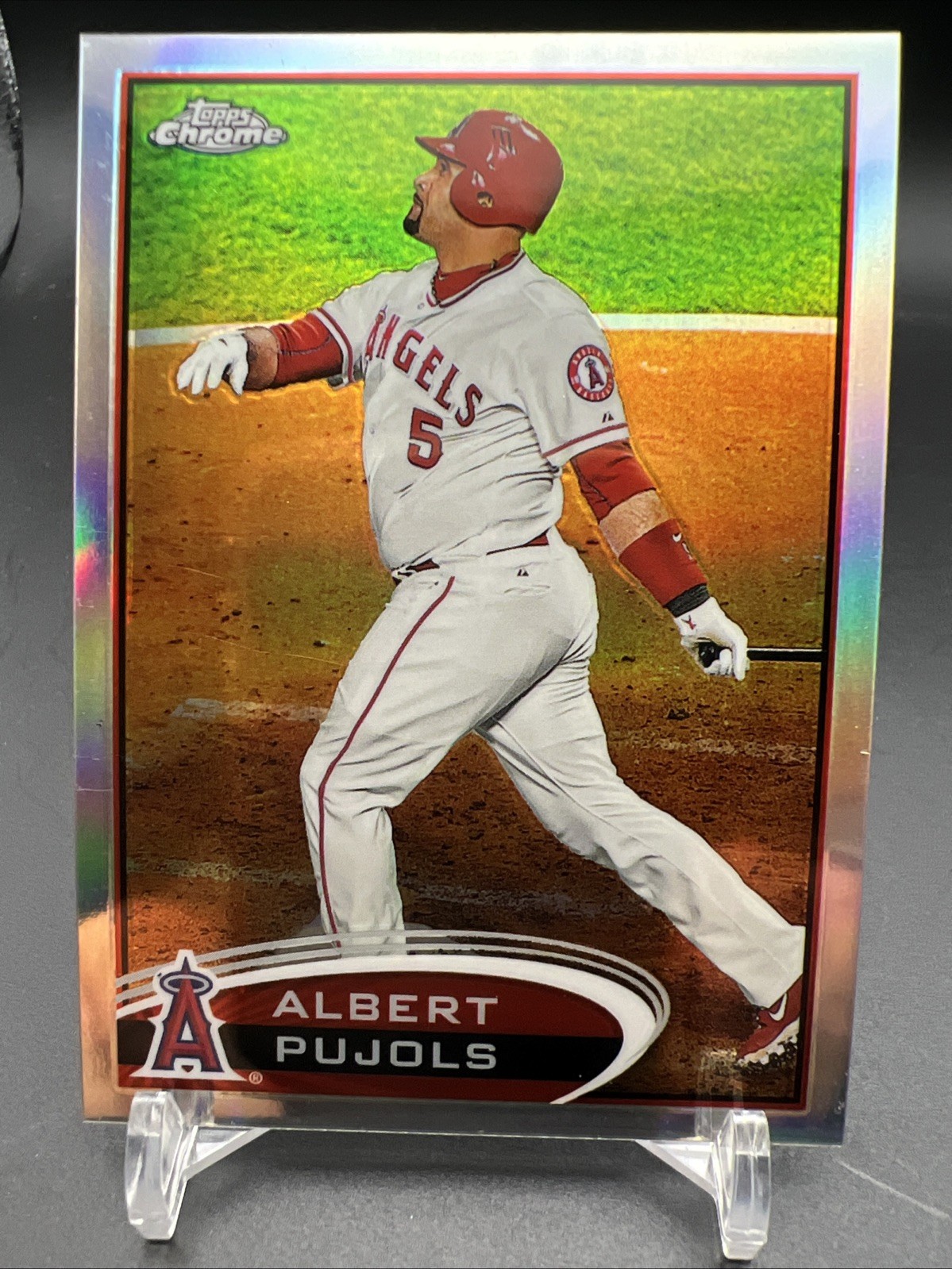 2012 Topps Chrome - Albert Pujols #80 Refractor