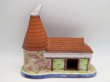 FRANK BERRY POTTERY FOLK ART STATUE KENT OAST BARN FARM HOUSE