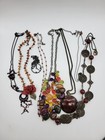 Vintage To Now Boho Wearable Mixed Jewelry Lot Necklaces Bracelets Earrings  — photo 3