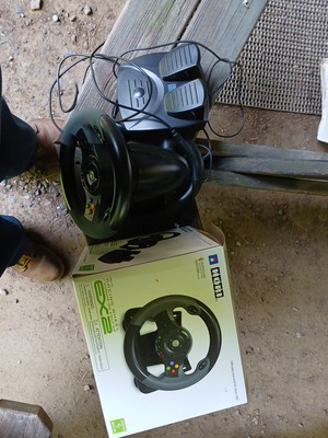 Xbox One Hori Racing Wheel with Pedals Preowned XBO-005U