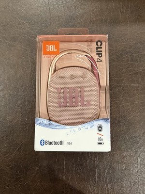 JBL Clip 4 Pink Portable Bluetooth Speaker - New With Box