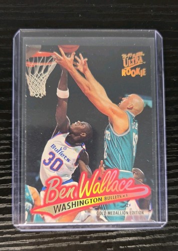 1996-97 Fleer Ultra - Ben Wallace #G-263 Gold Medallion Edition (RC)