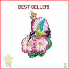 Old World Christmas Magnificent Hummingbird Glass Blown Ornament for Christmas T