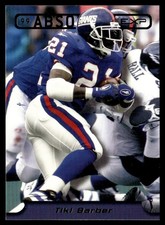 1999 Playoff Absolute EXP Tiki Barber New York Giants #144