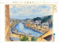 Puzzle Calvendo Hafenfjord à Ciutadella | 1000 PièCes, Format Assemblé 64 × 48 C