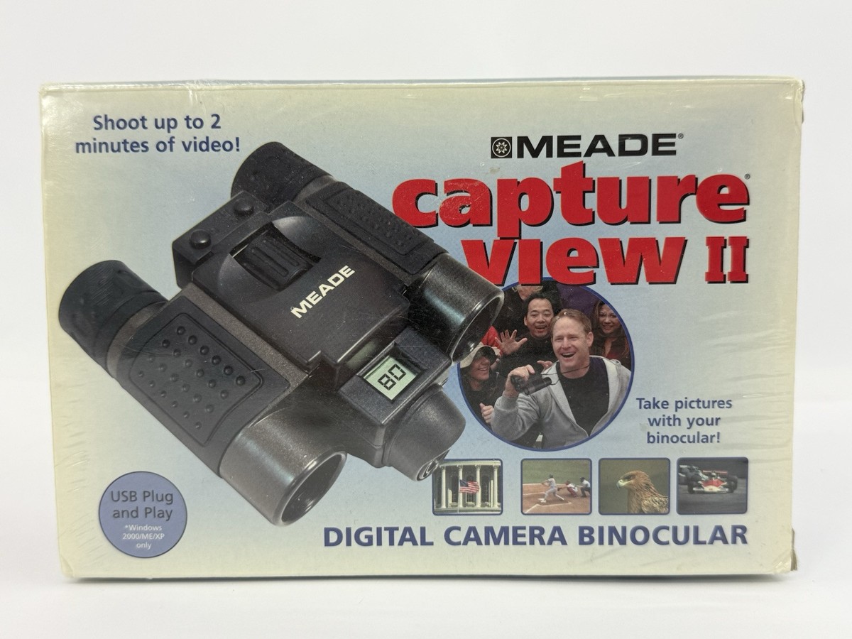 Meade Capture View II 8x22 Integrated Digital Camera Binoculars