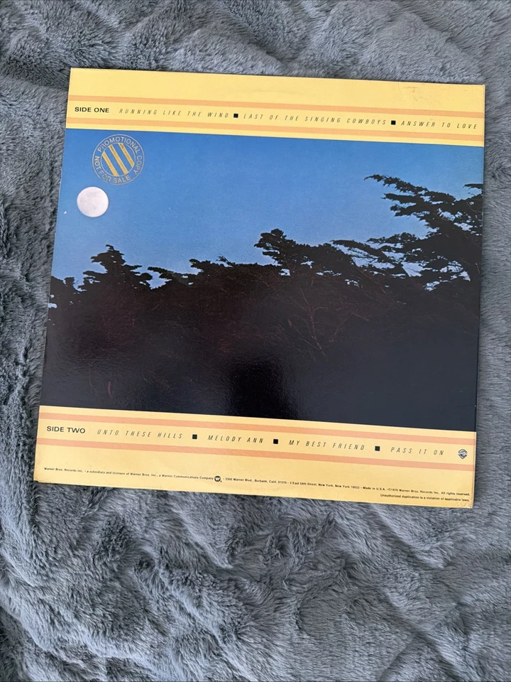 The Marshall Tucker Band Running Like the Wind UK LP K56621 Southern Rock - Imagem 4 de 4