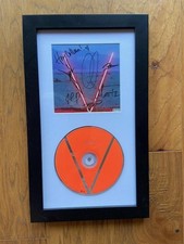 Maroon 5 JSA Signed Framed Autograph "V" CD Booklet Adam Levine