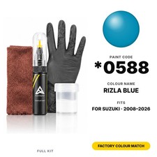 Touch Up Paint For Suzuki *0588 Rizla Blue Full Kit Panel Touch Up Paint Kit