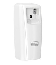 Rubbermaid Commercial Microburst 9000 Aerosol Odor Control LCD Dispenser, White