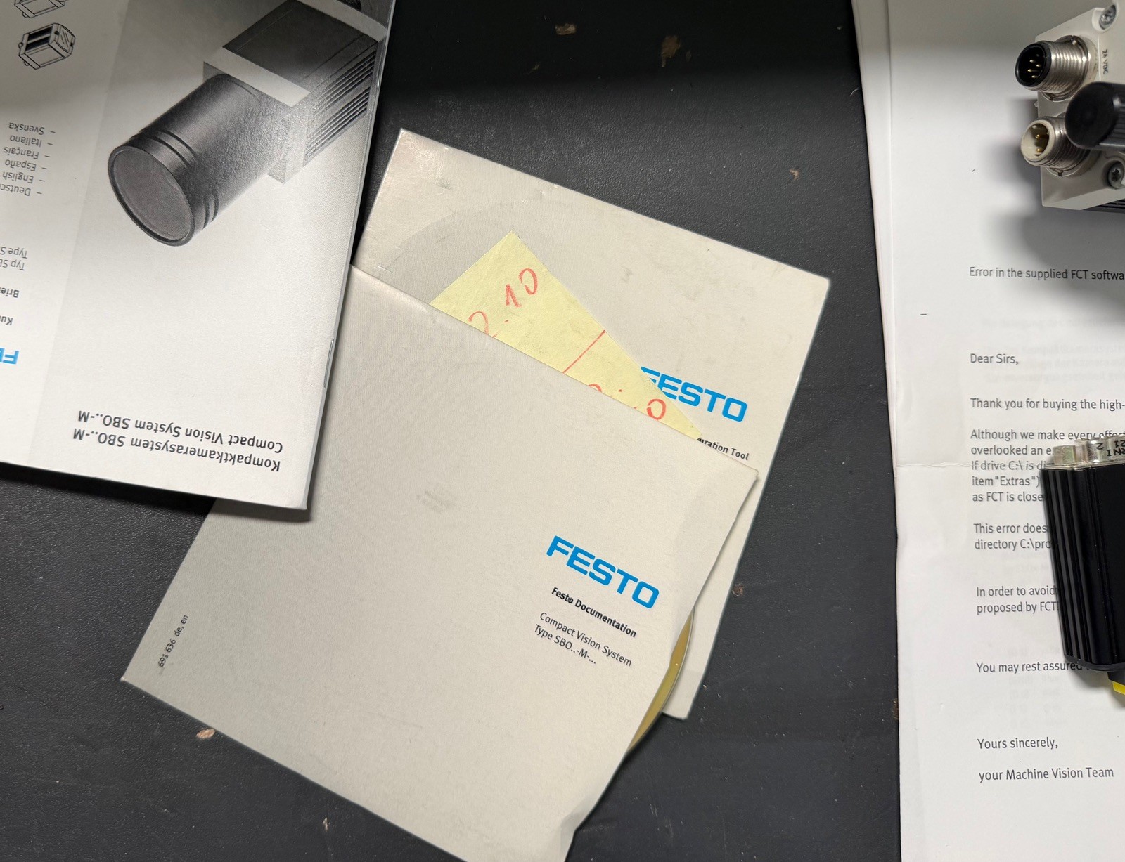 Festo SBOC-M-R1B 541398 Compact Vision System Highspeed Kamera Starter Kit VGA – Bild 3