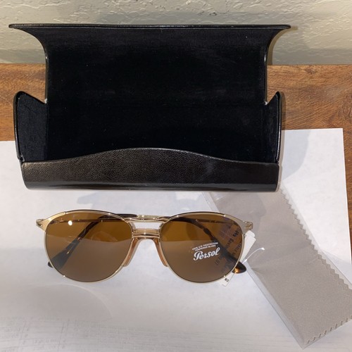 Persol 2649 S 1076/33 55mm Gold / Brown Sunglasses - Picture 6 of 6
