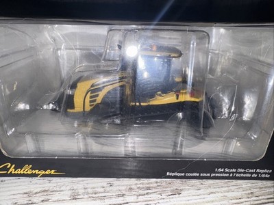 CHALLENGER 865C TRACK TRACTOR WITH CAB YELLOW 1/64 DIECAST BY