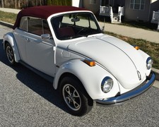 1979 Volkswagen Beetle - Classic Convertible 4 Speed Restored VIDEO