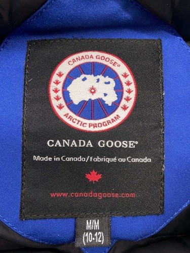 CANADA GOOSE KIDS JACKET 10-12 M POLYESTER Blue 4591JYI Used - Picture 3 of 5