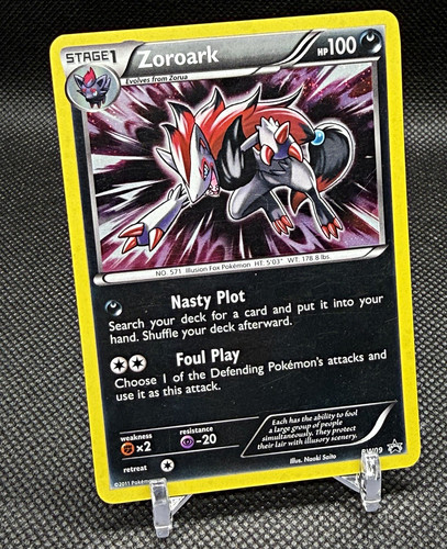 Pokemon TCG Zoroark BW09 Black & White Promo Holo Stage 1 100HP Eng Saito