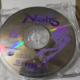 Nights Into Dreams... - Sega Saturn (Not for Resale, Disc & Manual Only)