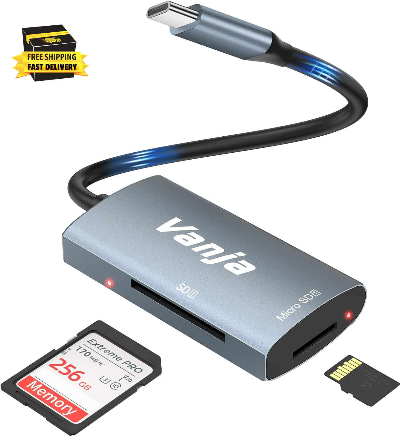 SD Card Reader USB C for Iphone 16 15 Macbook Ipad Pro, Camera SD Card Adapter M