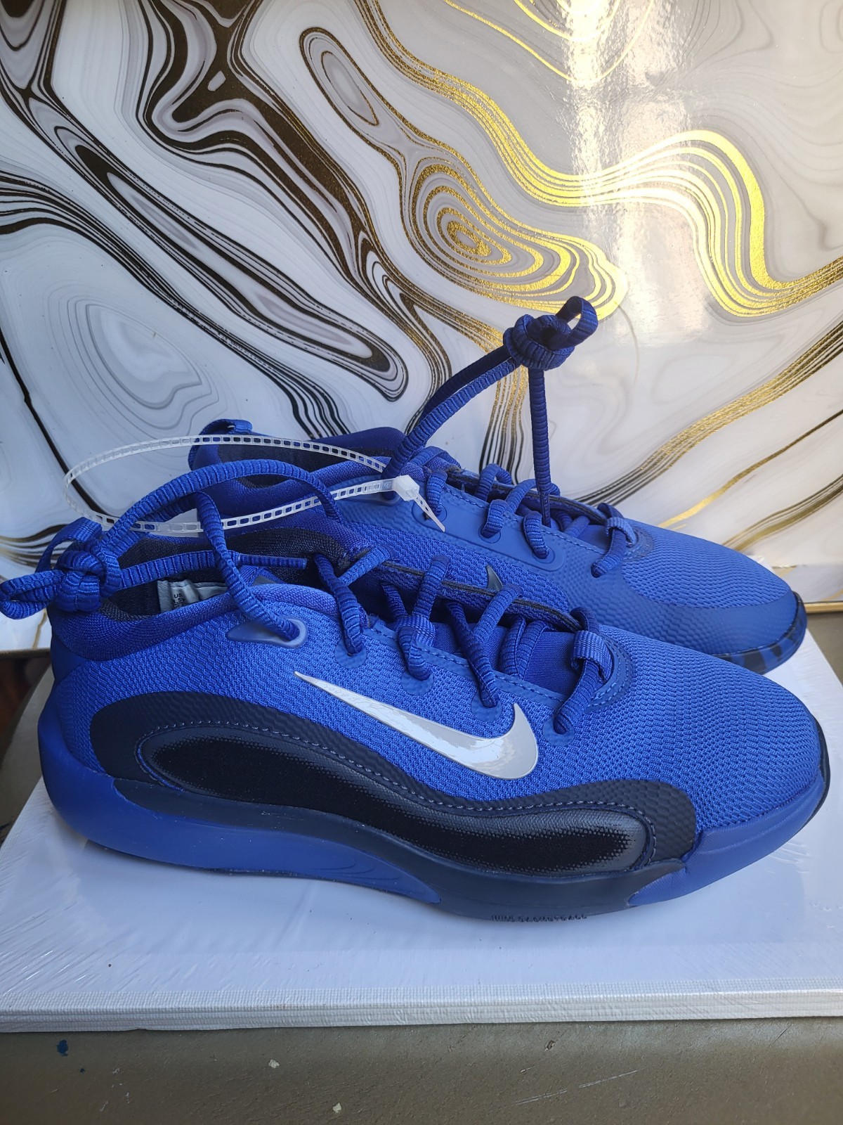 Royal/gray/black Size 3.5 Y. 1z