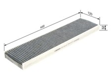 INNENRAUMFILTER POLLENFILTER FÜR MINI MINI (R56) - BOSCH 1 987 435 537