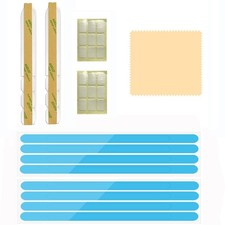 Privacy Screen Filter Adhesive Strips,Slide Mount Tabs and Double-Sided Tape ...