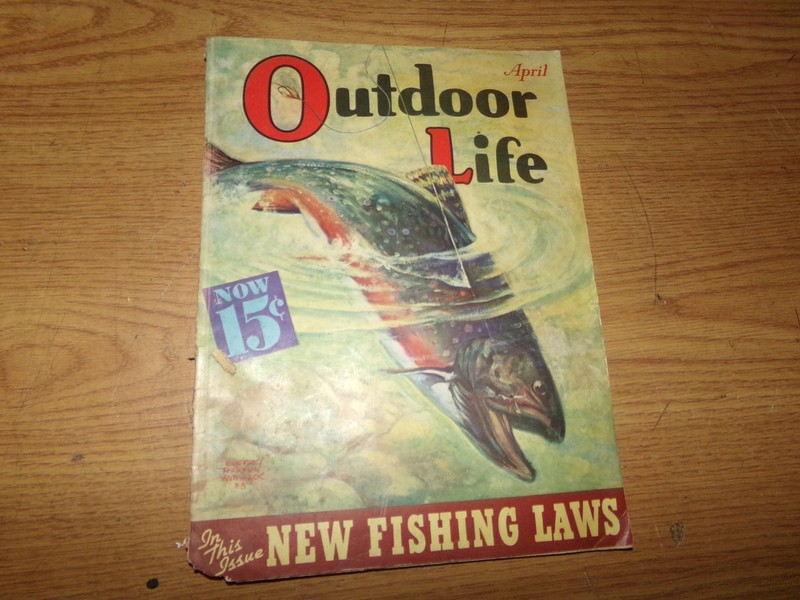 APRIL 1938 OUTDOOR LIFE MAGAZINE
