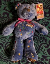 vintage 1998  LIMITED TREASURES  SOUTH BEACH NFL PLAYERS PARTY BEANIE BEAR rare