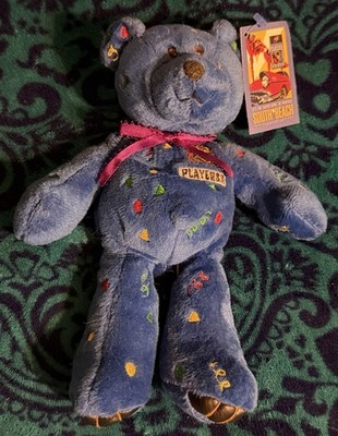 vintage 1998  LIMITED TREASURES  SOUTH BEACH NFL PLAYERS PARTY BEANIE BEAR rare