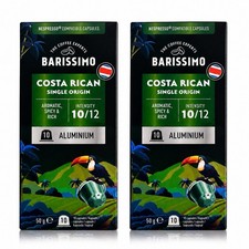 2 x Barissimo Costa Rican Single Origin Coffee Pods