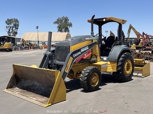 2020 John Deere 210L EP 4WD Skip Loader Bucket Scraper Tractor Ripper bidadoo